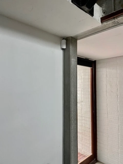 Ajax MotionCam wireless detector installed on a Perth home — no cabling required