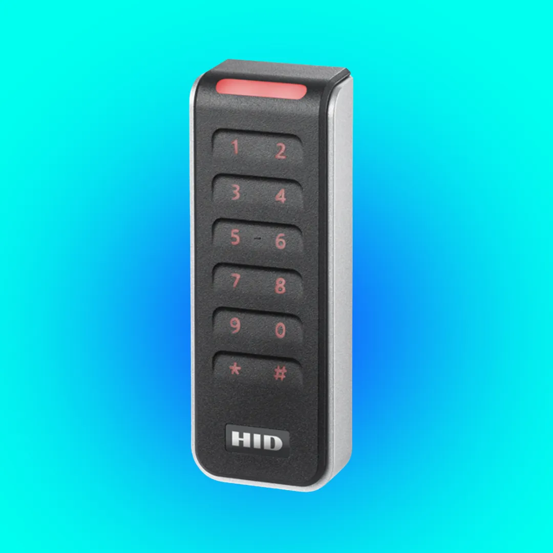 HID Signo keypad access control reader with backlit keys